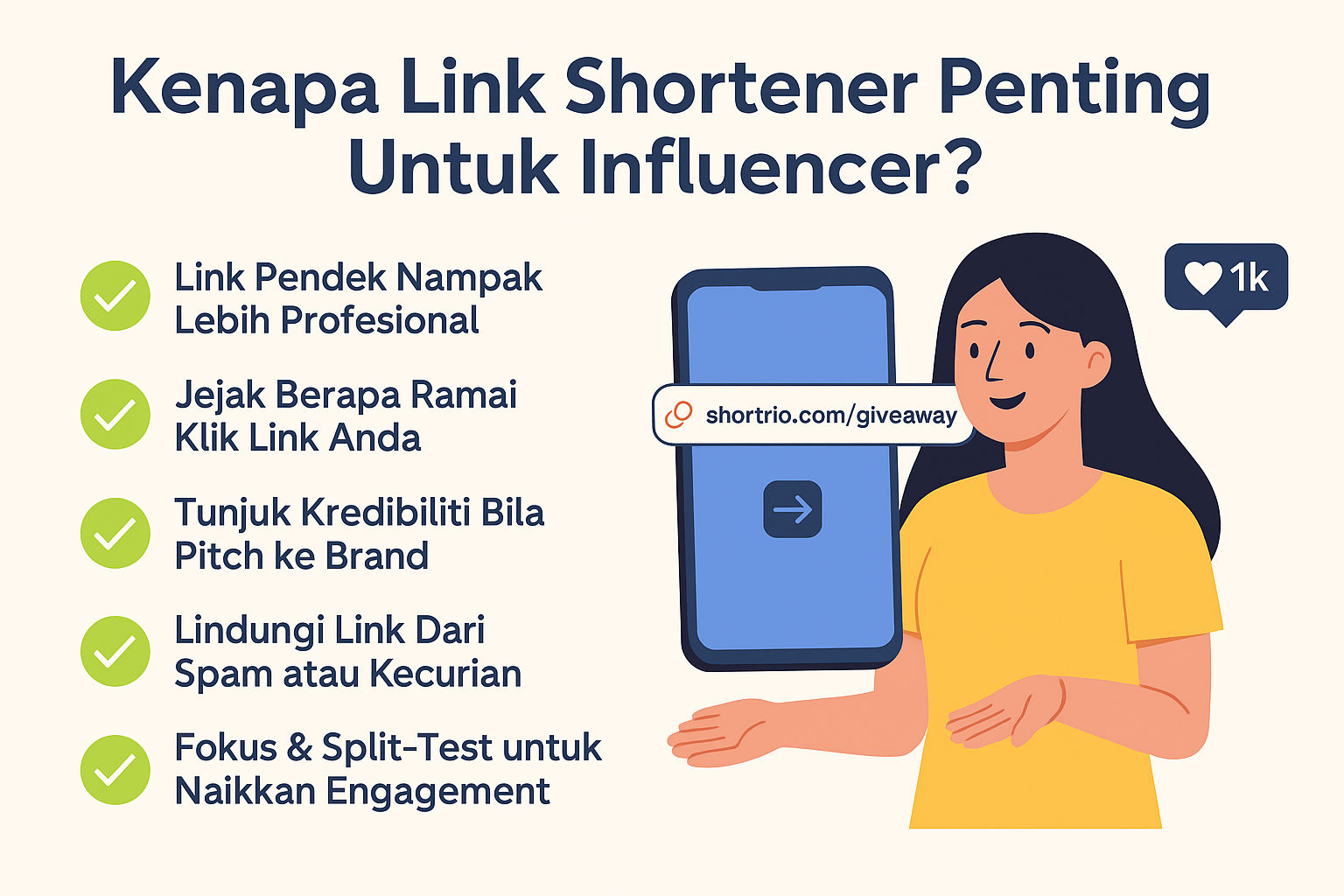 🌟 Kenapa Link Shortener Penting Untuk Influencer?